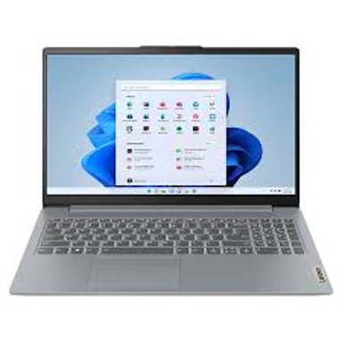 LENOVO Laptop IdeaPad Slim 3 / Ryzen 5 7520U, 15.6", 1920 x 1080, 16 GB, 512 GB, Free DOS, sivi